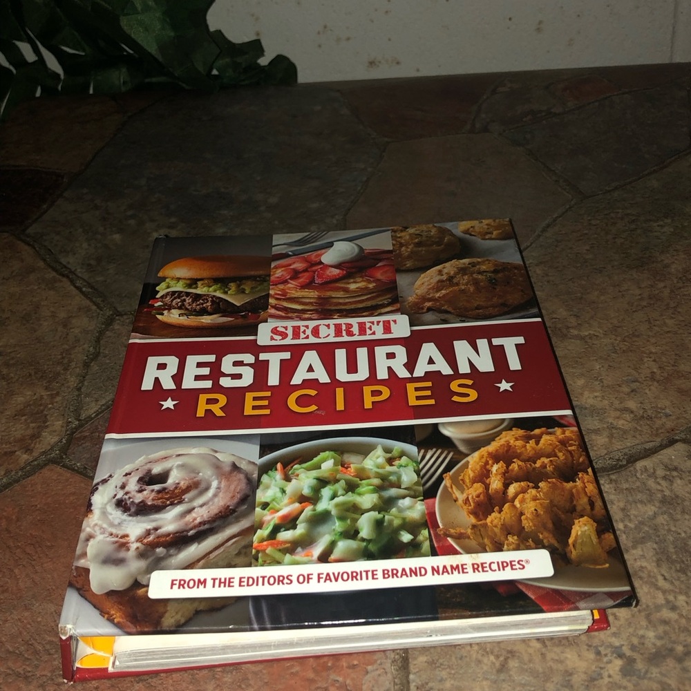Secret Restaurant Recipes Cookbook